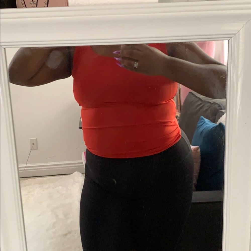 Zara Red Top